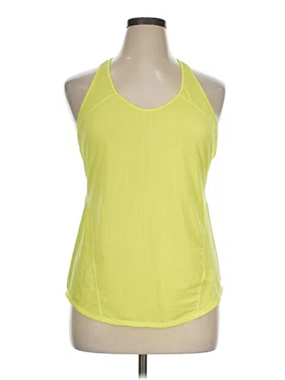 Pre-owned Zella Active Tank Top In Yellow