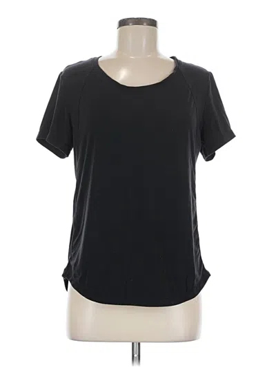 Pre-owned Zella Active T-shirt In Black