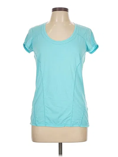 Pre-owned Zella Active T-shirt In Blue