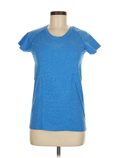 Pre-owned Zella Active T-shirt In Blue