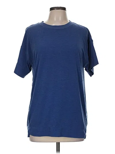 Pre-owned Zella Active T-shirt In Blue