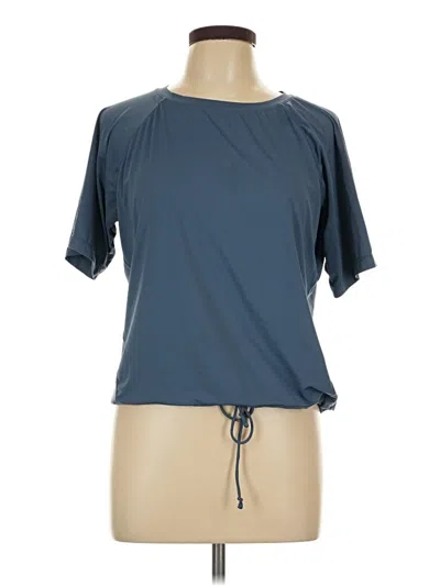 Pre-owned Zella Active T-shirt In Blue