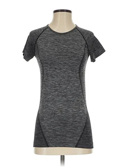 Pre-owned Zella Active T-shirt In Gray