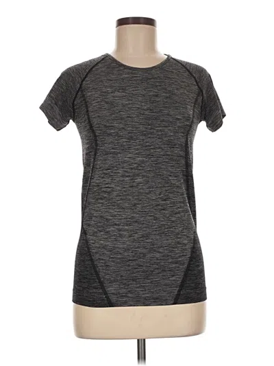 Pre-owned Zella Active T-shirt In Gray