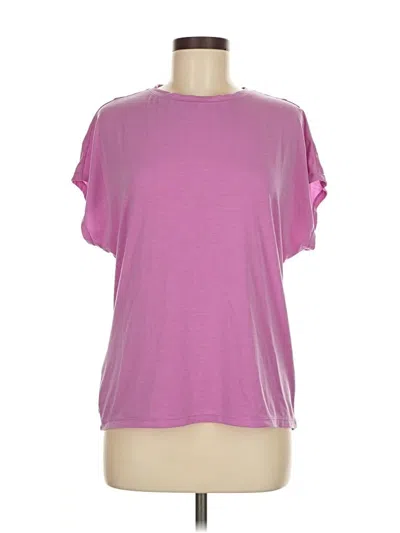 Pre-owned Zella Active T-shirt In Purple