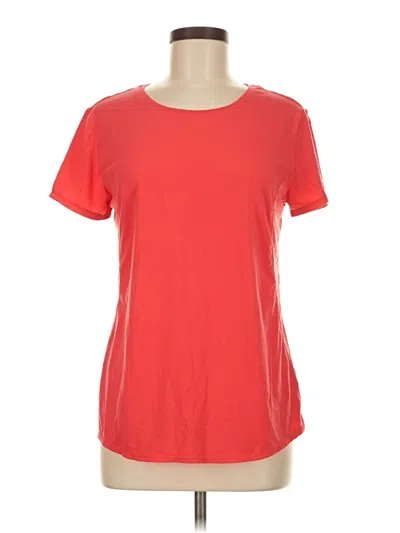 Pre-owned Zella Active T-shirt In Red
