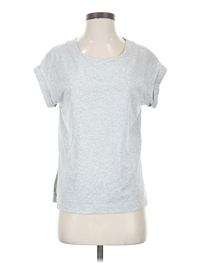 Pre-owned Zella Active T-shirt In Silver