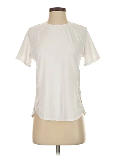 Pre-owned Zella Active T-shirt In White