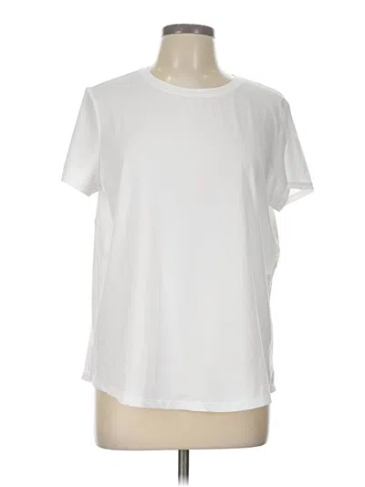 Pre-owned Zella Active T-shirt In White