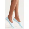 Zella Assorted 3-pack No-show Sneaker Socks In Blue Sky