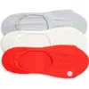 Zella Assorted 3-pack No-show Sneaker Socks In Pink Paradise