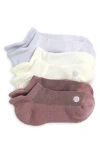 Zella Assorted 3-pack Tab Ankle Socks In Multi