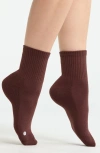 Zella Assorted 3-pack Half Crew Socks In Brown