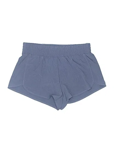 Pre-owned Zella Athletic Shorts In Blue