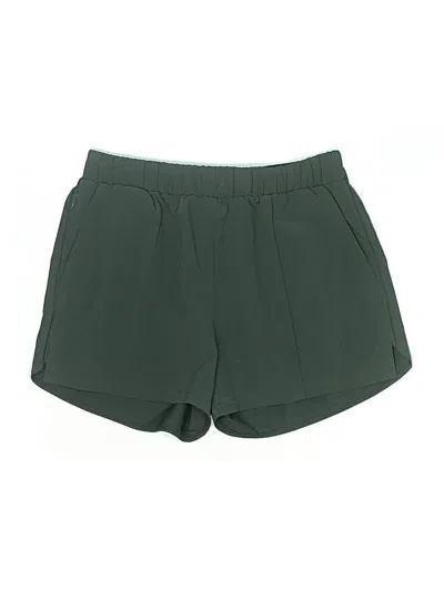 Pre-owned Zella Athletic Shorts In Green