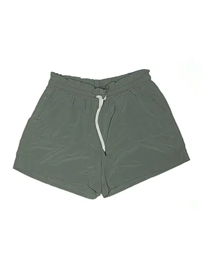 Pre-owned Zella Athletic Shorts In Green