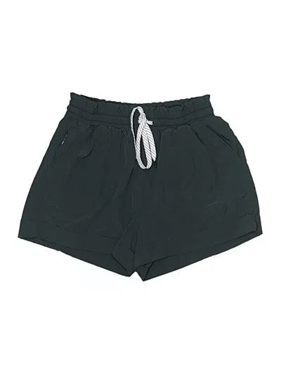 Pre-owned Zella Athletic Shorts In Green