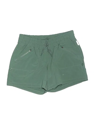Pre-owned Zella Athletic Shorts In Green