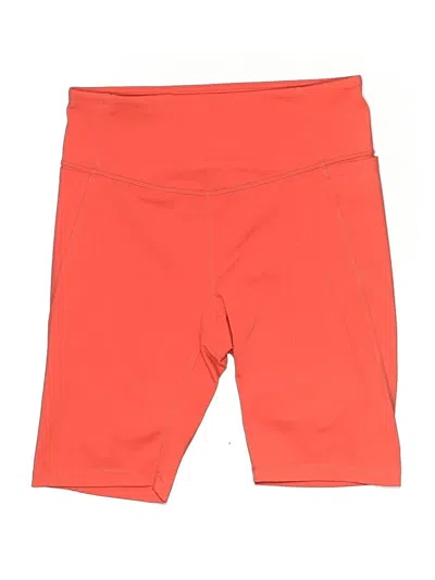 Pre-owned Zella Athletic Shorts In Orange
