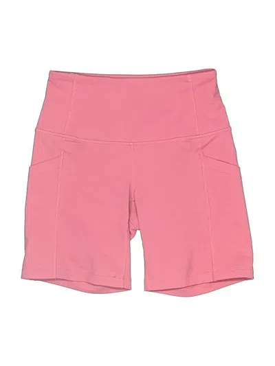 Pre-owned Zella Athletic Shorts In Pink