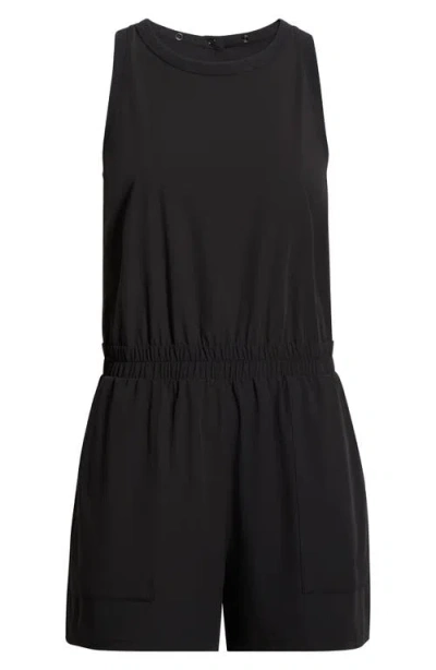 Zella Atlas Athletic Romper In Black