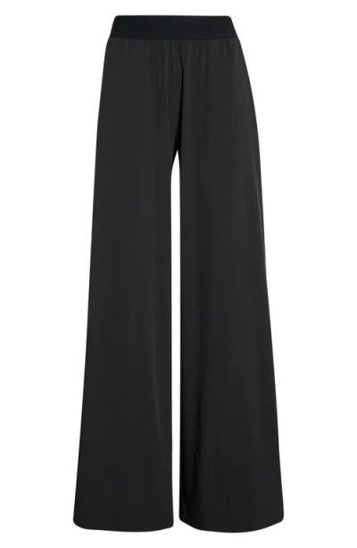Zella Atlas Wide Leg Pants In Black