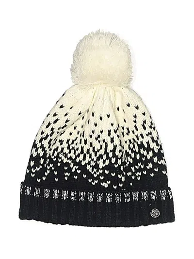 Pre-owned Zella Beanie Hat In Ivory
