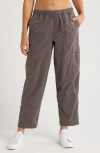 Zella Boundless Cargo Ankle Pants In Grey Kitten