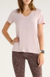 Zella Breathe Active T-shirt In Pink