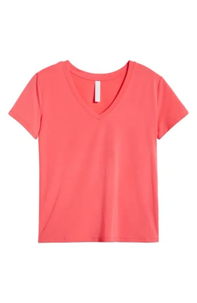 Zella Breathe Active T-shirt In Pink Paradise