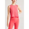 Zella Breathe Active Tank In Pink