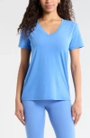 Zella Breathe Active T-shirt In Blue