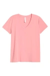 Zella Breathe Active T-shirt In Pink