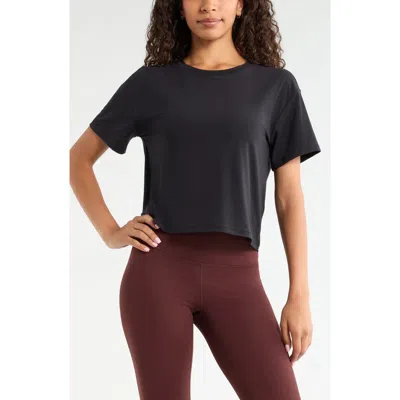Zella Breathe Performance T-shirt In Black