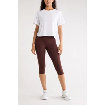Zella Breathe Performance T-shirt In White