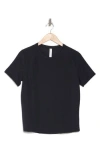 Zella Breeze Thru Mesh Active T-shirt In Black