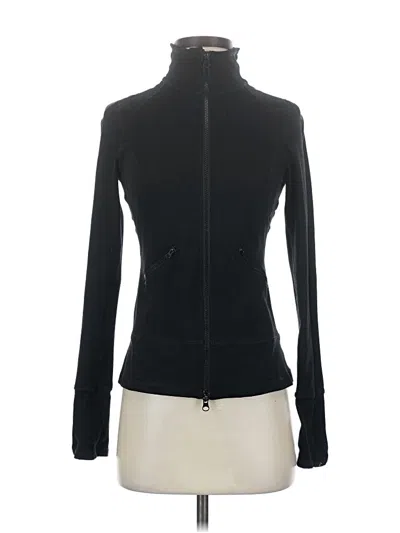 Pre-owned Zella Cardigan Sweater In Black