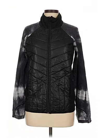 Pre-owned Zella Cardigan Sweater In Black