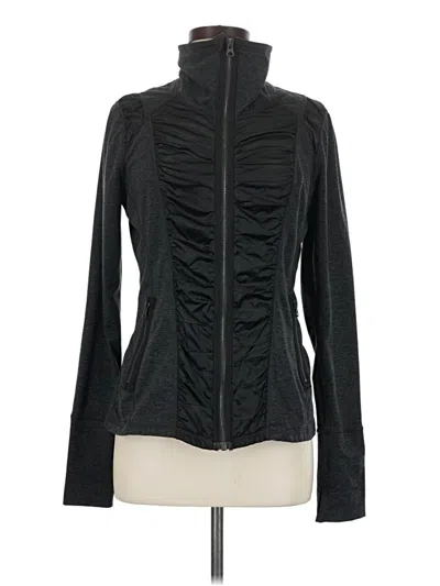 Pre-owned Zella Cardigan Sweater In Black