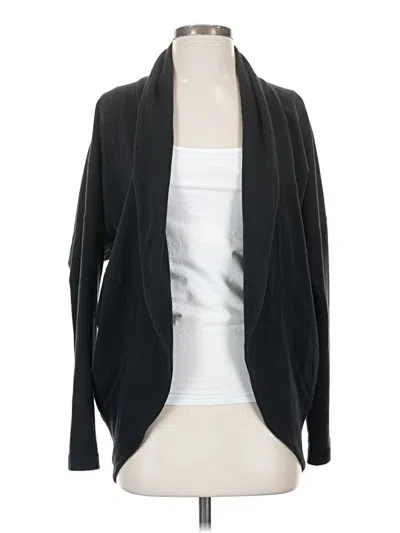 Pre-owned Zella Cardigan Sweater In Black