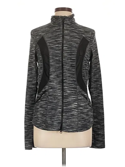 Pre-owned Zella Cardigan Sweater In Black