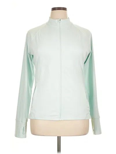 Pre-owned Zella Cardigan Sweater In Blue