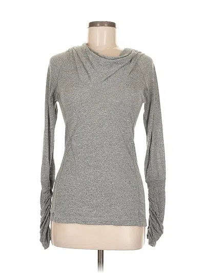 Pre-owned Zella Cardigan Sweater In Gray