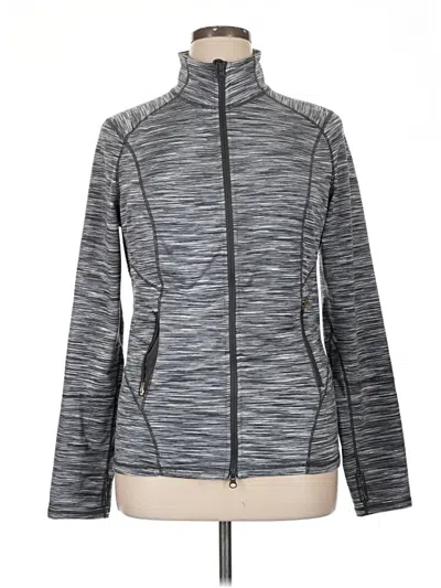 Pre-owned Zella Cardigan Sweater In Gray