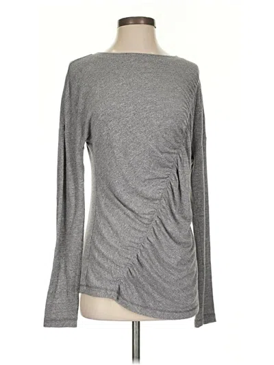 Pre-owned Zella Cardigan Sweater In Gray