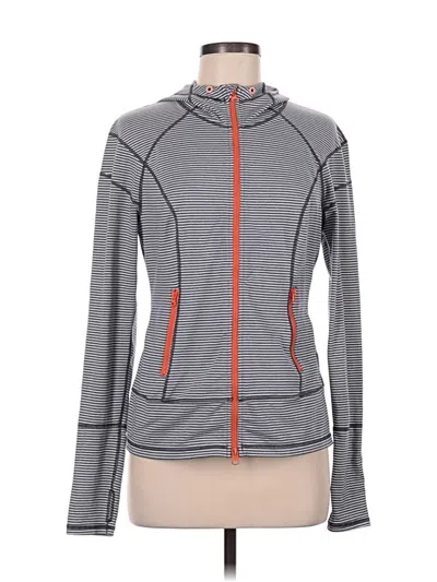 Pre-owned Zella Cardigan Sweater In Gray