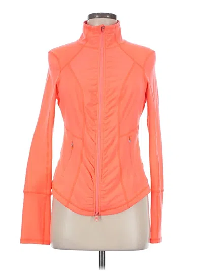 Pre-owned Zella Cardigan Sweater In Orange