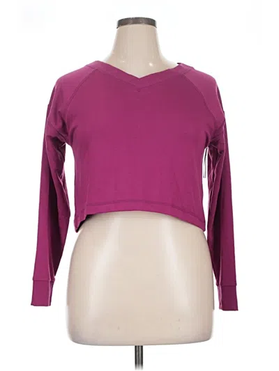 Zella Cardigan Sweater In Purple