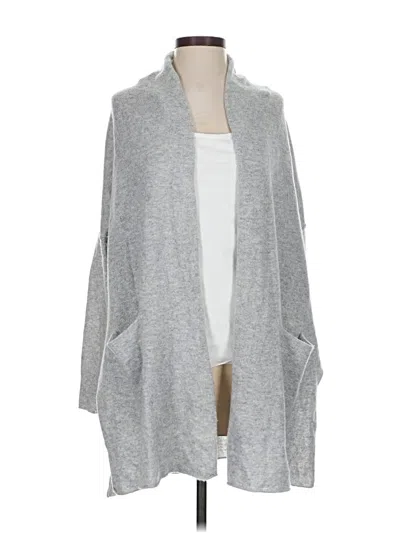 Pre-owned Zella Cardigan Sweater In Silver
