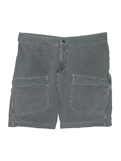 Pre-owned Zella Cargo Shorts In Gray